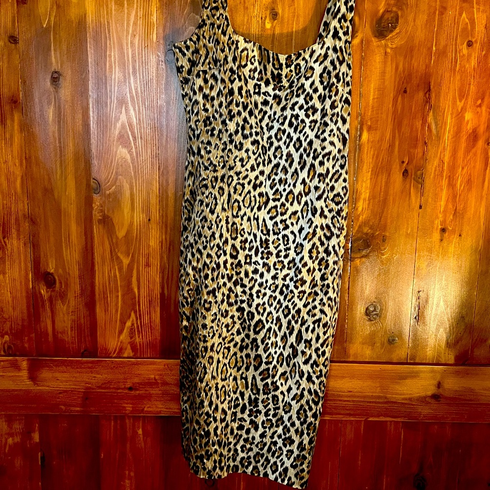 Dolce and Gabbana Leopard Dress - Large